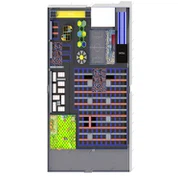 Parc comercial de trampes interiors per a nens