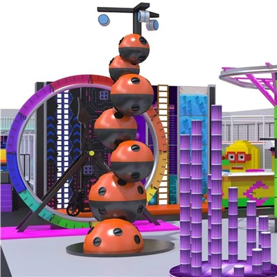 Popular Rocòdrom Amb Sky Steper Fet Per Xiaofeixia Trampolí